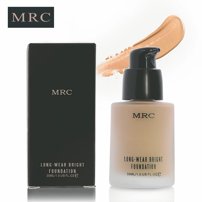 MRC Face Makeup Base Long Lasting Liquid Foundation with Concealer Whitening Moisturizer Oil-Control Waterproof Functions (2)