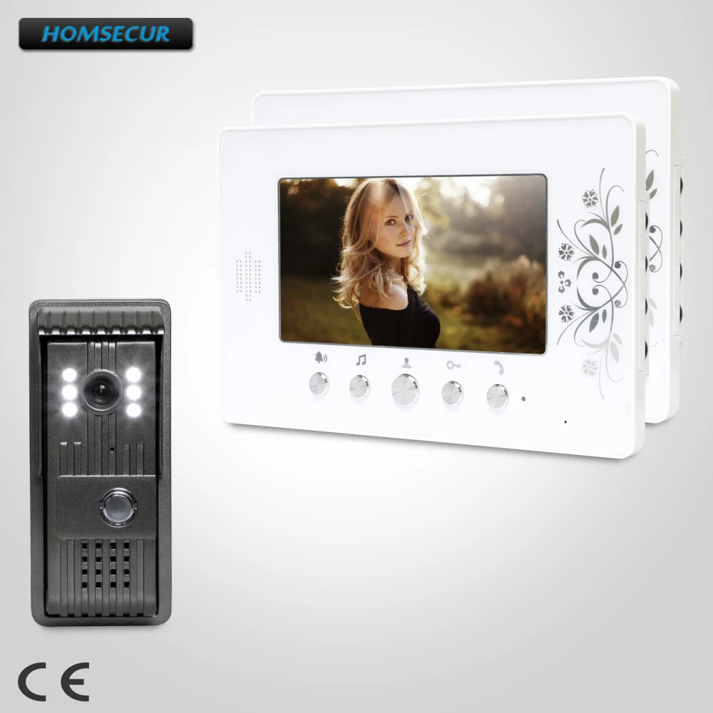 HOMSECUR 7inch Video Door Intercom System with Intra-monitor Audio Intercom for Apartment : XC003+XM709
HOMSECUR 7inch Video Door Intercom System with Intra-monitor Audio Intercom for Apartment : XC003+XM709