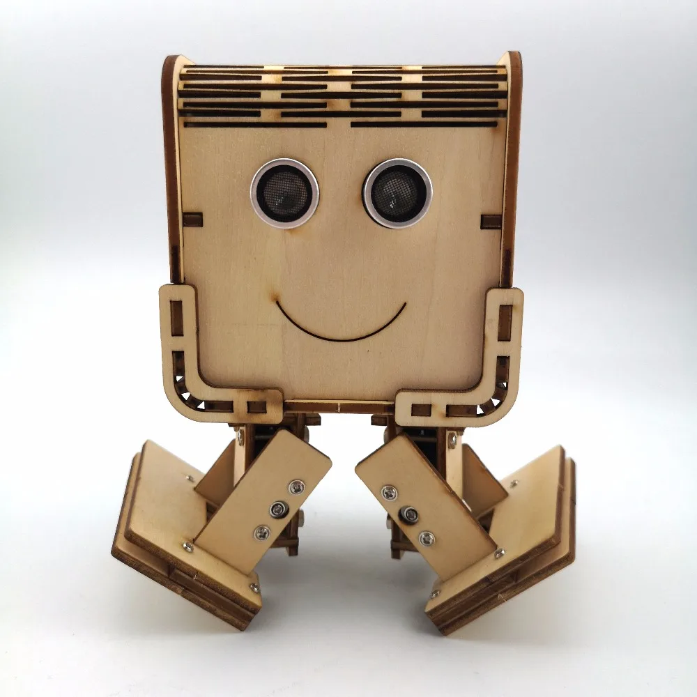 DAGU Smart Robot Wood Little Box Robot Toy Supporting Secondary development Ultrasonic Sensor Scratch 3.0 Graphical Programming
DAGU Smart Robot Wood Little Box Robot Toy Supporting Secondary development Ultrasonic Sensor Scratch 3.0 Graphical Programming