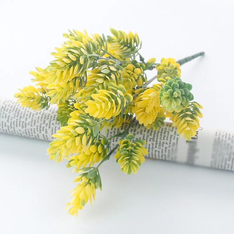 High Quality Artificial Pinecones Lippia Flower Bouquet Wedding Decor Home Decoration Kitchen Home Accessories
High Quality Artificial Pinecones Lippia Flower Bouquet Wedding Decor Home Decoration Kitchen Home Accessories