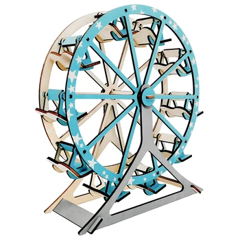 Ferris wheel assembly toy assembly model wood 3D diy model kit children adults Children's educational hobi toys maquete
Ferris wheel assembly toy assembly model wood 3D diy model kit children adults Children's educational hobi toys maquete
