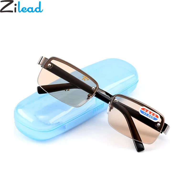 Zilead Rimless-frame Women Reading Glasses Classic Men Glass Leans Presbyopic Eyeglasses With Case 0 1.0 1.5 2.0 2.5 3.0 3.5 4.0
Zilead Rimless-frame Women Reading Glasses Classic Men Glass Leans Presbyopic Eyeglasses With Case 0 1.0 1.5 2.0 2.5 3.0 3.5 4.0