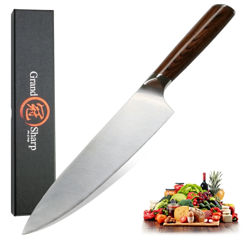 Kitchen Knife Stainless Steel Chef Knife Super Quality GERMAN DIN1.4116 steel Chef Kitchen Knives Cleaver Cooking Tools BBQ NEW
Kitchen Knife Stainless Steel Chef Knife Super Quality GERMAN DIN1.4116 steel Chef Kitchen Knives Cleaver Cooking Tools BBQ NEW