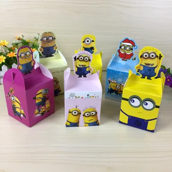 Free Shipping 10 X Cartoon Minions Candy Box Kids Birthday Party Doraemon Gift Box Christmas Apple Box
Free Shipping 10 X Cartoon Minions Candy Box Kids Birthday Party Doraemon Gift Box Christmas Apple Box