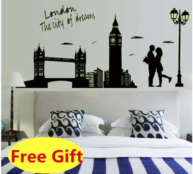 City Night Luminous Fluorescent Golden Gate Bridge London Moon Wall Sticker Bedroom Home Decor Livingroom Home decoration Poster
City Night Luminous Fluorescent Golden Gate Bridge London Moon Wall Sticker Bedroom Home Decor Livingroom Home decoration Poster