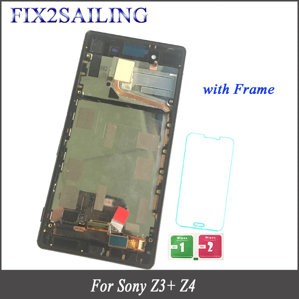 LCD Display with Frame For Sony Xperia Z4 Touch Screen Digitizer Replacement For Sony Xperia Z3+ Z3 Plus Z4 E6553 E6533 E5663
LCD Display with Frame For Sony Xperia Z4 Touch Screen Digitizer Replacement For Sony Xperia Z3+ Z3 Plus Z4 E6553 E6533 E5663