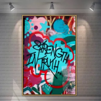 Strength Urban Street Art Graffiti Wall Art Poster Wall Photo Pictures Wall Art Living Room Wall Decor Painting Canvas Print
Strength Urban Street Art Graffiti Wall Art Poster Wall Photo Pictures Wall Art Living Room Wall Decor Painting Canvas Print