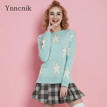 Ynncnik Women Sweaters Long Sleeve Irregular Split Hem Stars Printed Loose Pullovers College Style Spring Fall Casual Wear S1004
Ynncnik Women Sweaters Long Sleeve Irregular Split Hem Stars Printed Loose Pullovers College Style Spring Fall Casual Wear S1004