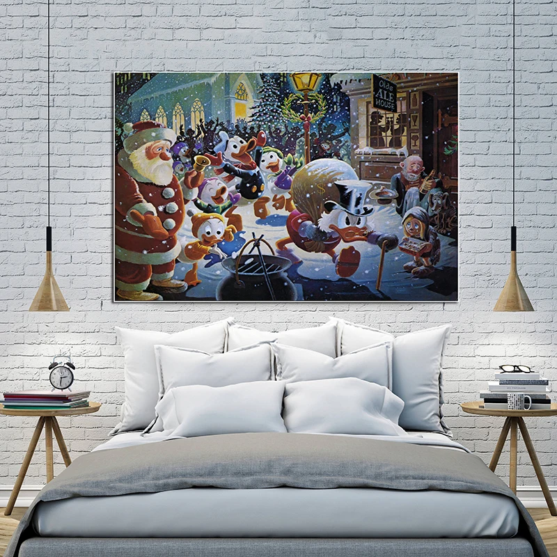 A Christmas Painting Scrooges McDuckes Carl Barks Posters and Prints Decorative Wall Art Pictures for Living Room Home Decor
A Christmas Painting Scrooges McDuckes Carl Barks Posters and Prints Decorative Wall Art Pictures for Living Room Home Decor