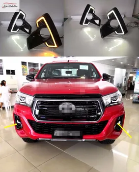 JanDeNing 1 Pair LED DRL Daytime Running Lights With Yellow Turn Signals For 2018 Toyota Hilux Rocco
JanDeNing 1 Pair LED DRL Daytime Running Lights With Yellow Turn Signals For 2018 Toyota Hilux Rocco