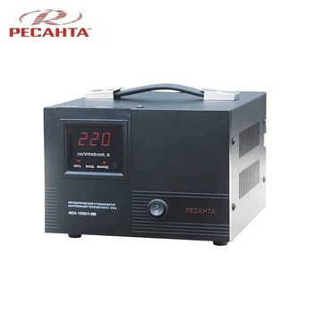 Single phase voltage stabilizer RESANTA ASN 1000/1 EM Voltage regulator Monophase Mains stabilizer Surge protect Power stab
Single phase voltage stabilizer RESANTA ASN 1000/1 EM Voltage regulator Monophase Mains stabilizer Surge protect Power stab