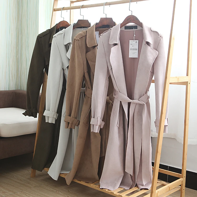 Obrix Light Autumn Fall Suede Trench Sweet Formal Streetwear Mid Length Vintage Fashion V-Neck Full Sleeve Casual Style Trench
Obrix Light Autumn Fall Suede Trench Sweet Formal Streetwear Mid Length Vintage Fashion V-Neck Full Sleeve Casual Style Trench