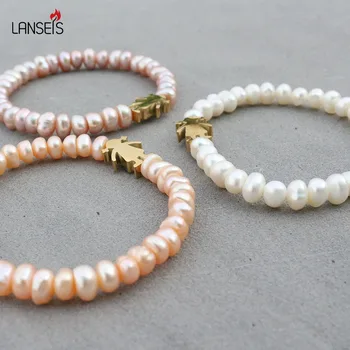 Lanseis Happy Girl Bracelet Shell Pearl Christmas Gift , 1Pcs Beads For Jewelry Making New Year DIY Fashion Jewelry For Women
Lanseis Happy Girl Bracelet Shell Pearl Christmas Gift , 1Pcs Beads For Jewelry Making New Year DIY Fashion Jewelry For Women