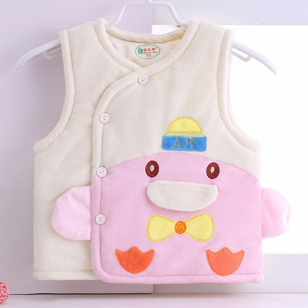 Autumn Winter baby Boy Girl Vest Jacket cartoon warm vest for 6-48M baby Kid Cotton thick Waistcoat Children Solid outerwear
Autumn Winter baby Boy Girl Vest Jacket cartoon warm vest for 6-48M baby Kid Cotton thick Waistcoat Children Solid outerwear