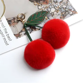 Women Bags Accessories Rex Rabbit Fur Lovely Fluffy Ball for Handbag Shoulder Crossbody Bag Cherry Ornament
Women Bags Accessories Rex Rabbit Fur Lovely Fluffy Ball for Handbag Shoulder Crossbody Bag Cherry Ornament