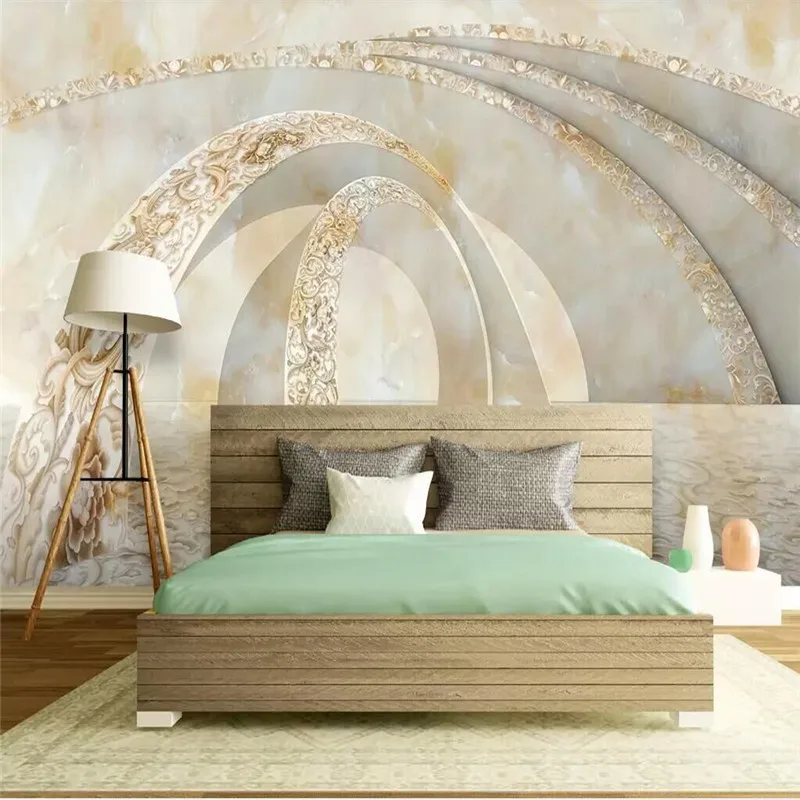 Marble material 3D TV sofa background wall three-dimensional space mural professional custom high-end mural factory wholesale wa
Marble material 3D TV sofa background wall three-dimensional space mural professional custom high-end mural factory wholesale wa