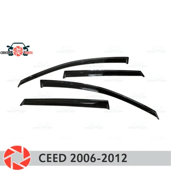 Window deflector for Kia Ceed 2006-2012 rain deflector dirt protection car styling decoration accessories molding
Window deflector for Kia Ceed 2006-2012 rain deflector dirt protection car styling decoration accessories molding