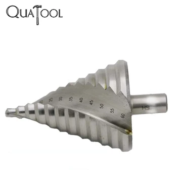 Многоступенчатое drill bit 6-60mm 12 stages stainless steel HSS4241 10 cm 13mm stud cemented carbide high speed steel
Многоступенчатое drill bit 6-60mm 12 stages stainless steel HSS4241 10 cm 13mm stud cemented carbide high speed steel
