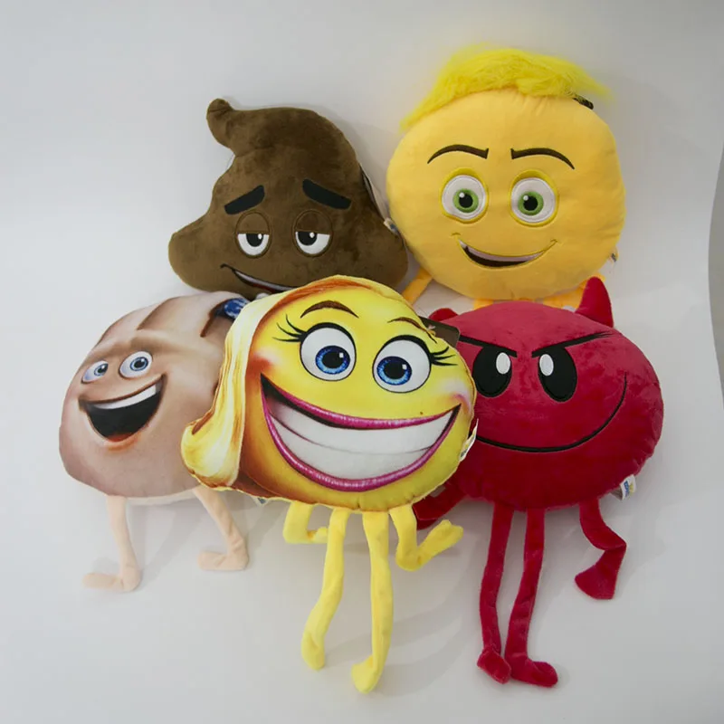 5pcs The Emoji Movie Plush Dolls Crazy Happy Devilicious Gimmie Not Easy Being Meh Models Stuffed Dolls Toys Kids Gift TFA1292
5pcs The Emoji Movie Plush Dolls Crazy Happy Devilicious Gimmie Not Easy Being Meh Models Stuffed Dolls Toys Kids Gift TFA1292