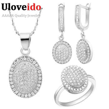 Hot sale Jewelry Sets Silver Cubic Zirconia Love Heart With Butterfly Rose Gold/Silver Crystal For Wedding Jewellery Ulove T137
Hot sale Jewelry Sets Silver Cubic Zirconia Love Heart With Butterfly Rose Gold/Silver Crystal For Wedding Jewellery Ulove T137