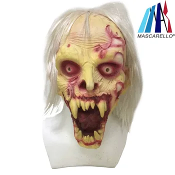 High Quality White-haired fangs King of Ghosts Mask High Simulation and Eco-friendly Natural Latex Mask for Halloween Party
High Quality White-haired fangs King of Ghosts Mask High Simulation and Eco-friendly Natural Latex Mask for Halloween Party