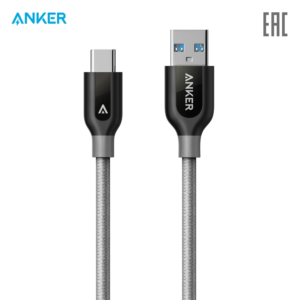 Кабель PowerLine+ USB-C to USB-A 3.0 90cm | Мобильные телефоны и аксессуары
