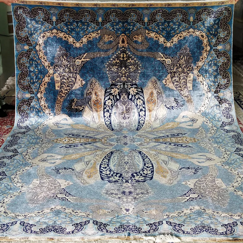2*3 Meter Chinese Orient Hand Knotted Persian Style Pure Silk Rugs And Carpet Silk
2*3 Meter Chinese Orient Hand Knotted Persian Style Pure Silk Rugs And Carpet Silk