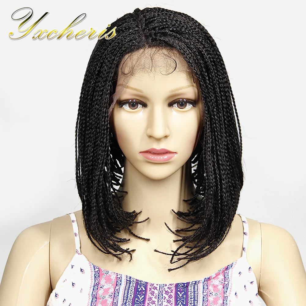 YXCHERISHAIR Short Synthetic Box Braid Lace Front Wigs with Baby Hair for Black Women Hair Heat Resistant Braided Wigs
YXCHERISHAIR Short Synthetic Box Braid Lace Front Wigs with Baby Hair for Black Women Hair Heat Resistant Braided Wigs