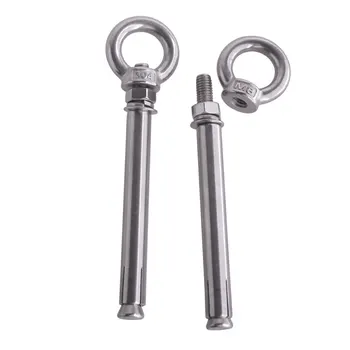 M8x120mm 304 Stainless Steel Ring Internal Expansion Lifting Expansion Eyebolt Pack of 2
M8x120mm 304 Stainless Steel Ring Internal Expansion Lifting Expansion Eyebolt Pack of 2