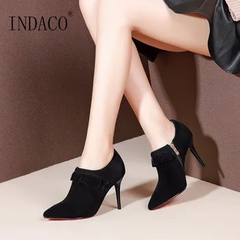 Boots Women Winter Shoes Women Female Leather High Heels Shoes 9cm
Boots Women Winter Shoes Women Female Leather High Heels Shoes 9cm