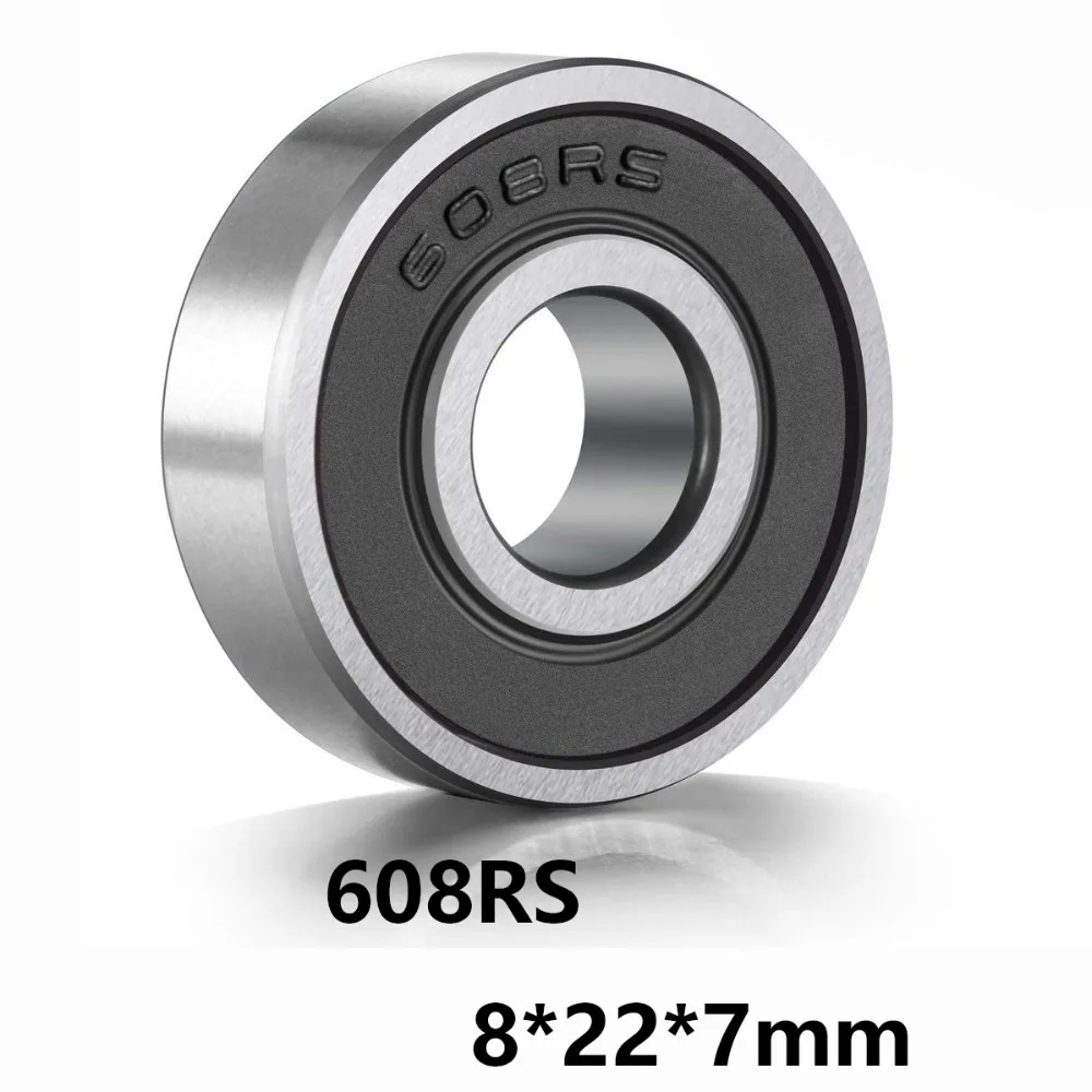 3pcs/lot 608RS Deep Groove Ball Bearing Miniature Bearing 608 8*22*7mm Bearings 52100 Chrome Steel Material
3pcs/lot 608RS Deep Groove Ball Bearing Miniature Bearing 608 8*22*7mm Bearings 52100 Chrome Steel Material