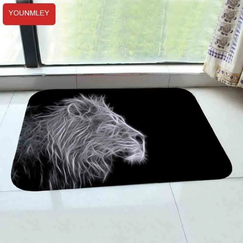 Europe home decorative carpet lively lions printed bathroom doormat 40x60cm floor mats Entrance clean rugs suede fabric antislip
Europe home decorative carpet lively lions printed bathroom doormat 40x60cm floor mats Entrance clean rugs suede fabric antislip