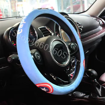 PUOU for Plush car steering wheel cover dedicated Captain America Cat cat free shipping
PUOU for Plush car steering wheel cover dedicated Captain America Cat cat free shipping