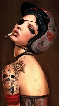 High quality Oil painting Canvas Reproductions El Carnivora by Brian M.Viveros Painting hand painted
High quality Oil painting Canvas Reproductions El Carnivora by Brian M.Viveros Painting hand painted