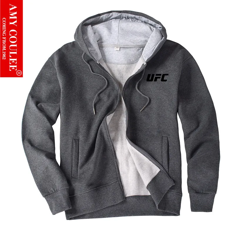 Casual men cotton sweatshirt dark gray(2)