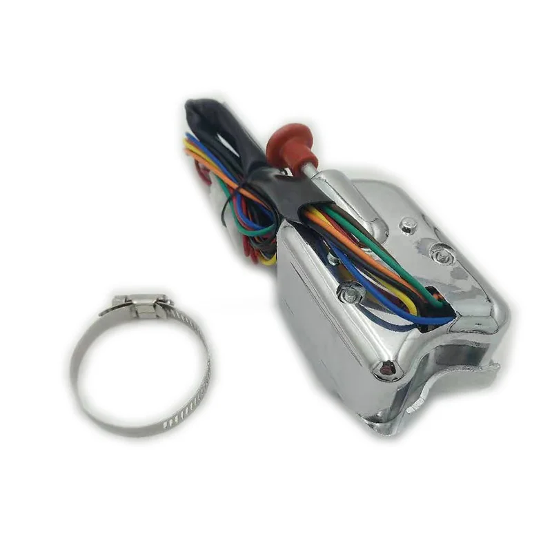 Universal 12V Car Street Hot Rod Chrome Turn Signal Switch for Ford Buick GMC High Quality Turn Signal Switch Car Accessories
Universal 12V Car Street Hot Rod Chrome Turn Signal Switch for Ford Buick GMC High Quality Turn Signal Switch Car Accessories