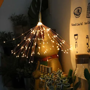 200LEDs Copper Wire Firework LED String Light Remote Control 8 Modes Fairy String Light Christmas Party Hanging Decoration Lamps
200LEDs Copper Wire Firework LED String Light Remote Control 8 Modes Fairy String Light Christmas Party Hanging Decoration Lamps
