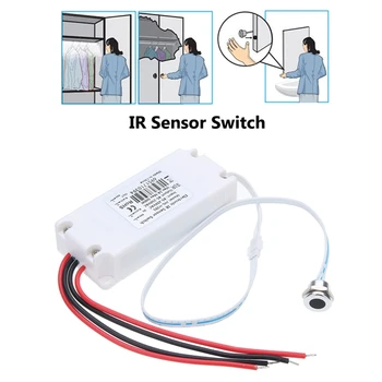 Touchless IR Motion Sensor On/Off Light Switch For Kitchen Cabinet Wardrobe Light
Touchless IR Motion Sensor On/Off Light Switch For Kitchen Cabinet Wardrobe Light