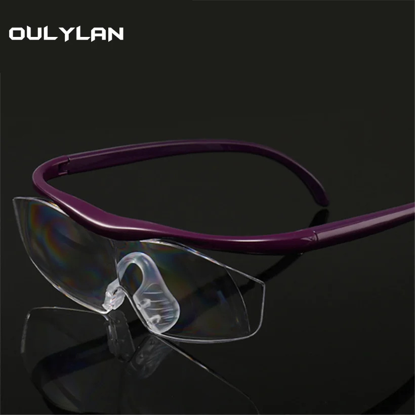 Oulylan Big Vision 1.8 times Reading Glasses Fashion 300% Magnifies Vision Magnification Lens Presbyopia Eyewear +300
Oulylan Big Vision 1.8 times Reading Glasses Fashion 300% Magnifies Vision Magnification Lens Presbyopia Eyewear +300