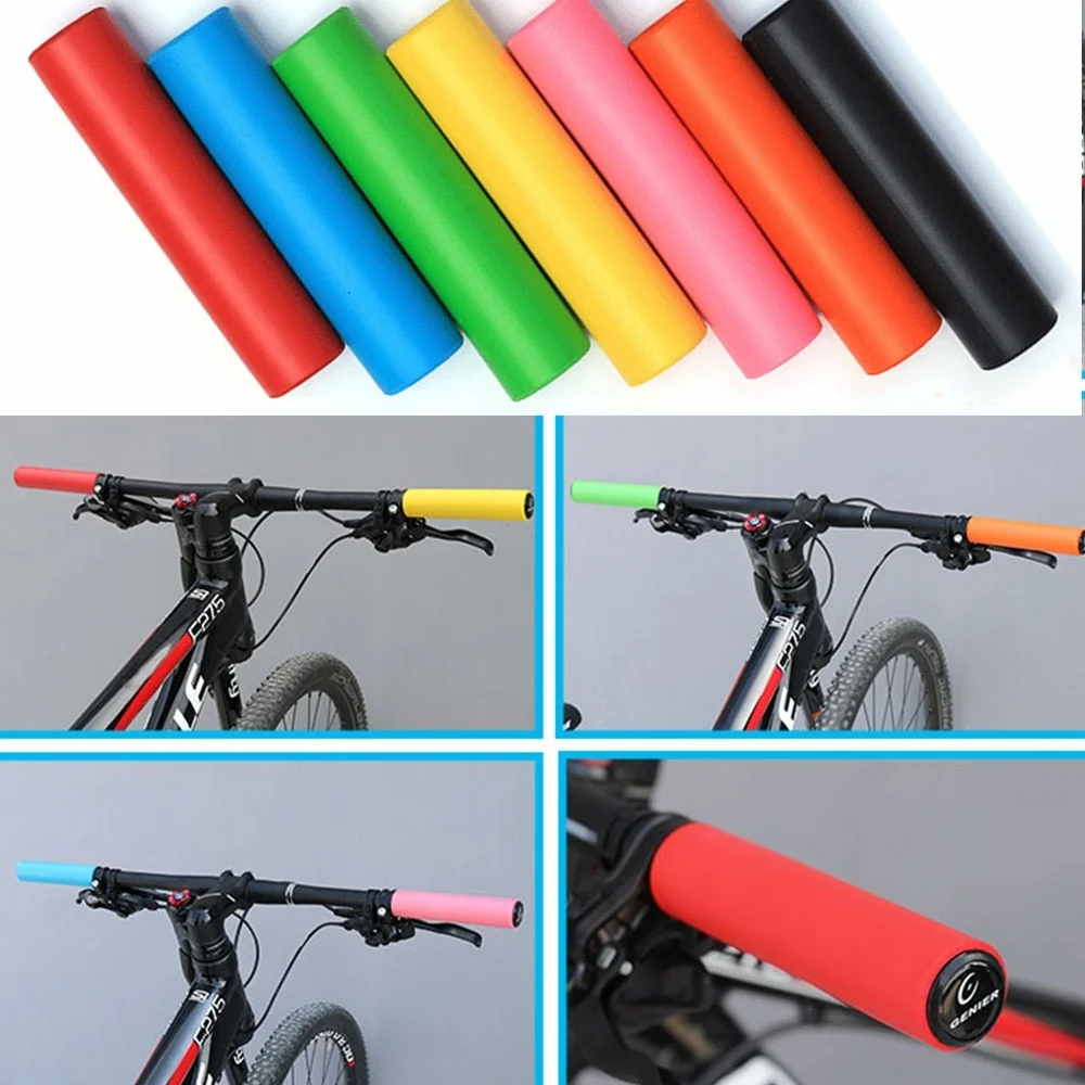 Bicycle Handlebar Grips Silicone Material Handlebar Grip High Density MTB Bike Handlebar Anti-slip Cycling Grip Cover
Bicycle Handlebar Grips Silicone Material Handlebar Grip High Density MTB Bike Handlebar Anti-slip Cycling Grip Cover