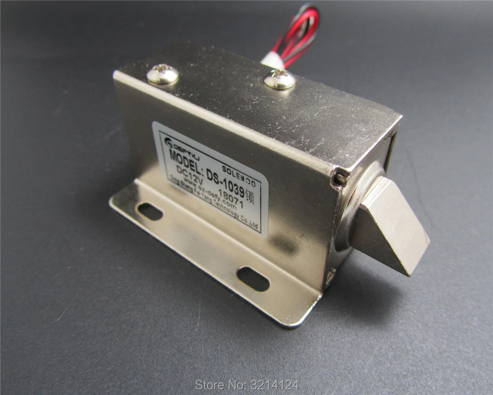 1pcs Free ShippingDS-1039 Dc12v electronic lock electromagnet cabinet lock suction box lock latch lock tongue stroke 10 mm
1pcs Free ShippingDS-1039 Dc12v electronic lock electromagnet cabinet lock suction box lock latch lock tongue stroke 10 mm