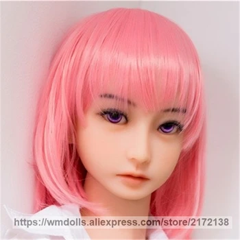 

WMDOLL Realistic Sex Dolls Heads, Real TPE Oral Sex Head,Silicone Love Doll, Adult Toys Fit 140-170cm