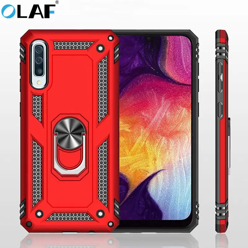 OLAF Shockproof Phone Case For Samsung Galaxy A50 S8 s9 S10 Plus A70 A40 A30 A80 A7 A8 A9 Plus 2018 M10 Car Ring Bracket Case
OLAF Shockproof Phone Case For Samsung Galaxy A50 S8 s9 S10 Plus A70 A40 A30 A80 A7 A8 A9 Plus 2018 M10 Car Ring Bracket Case