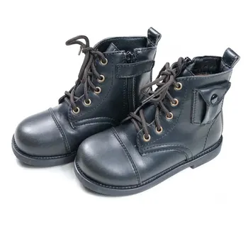 Boys Girls Lace-up Martin Boots 2019 Autumn Winter Waterproof Knight Single Boots Warm Older Children Snow Boots Kids Sneakers
Boys Girls Lace-up Martin Boots 2019 Autumn Winter Waterproof Knight Single Boots Warm Older Children Snow Boots Kids Sneakers