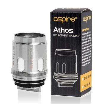 Aspire Athos A5 0.16 ohm 100W-120W Replacement Coil (Pack of 1) for Athos Atomizer Tank
Aspire Athos A5 0.16 ohm 100W-120W Replacement Coil (Pack of 1) for Athos Atomizer Tank
