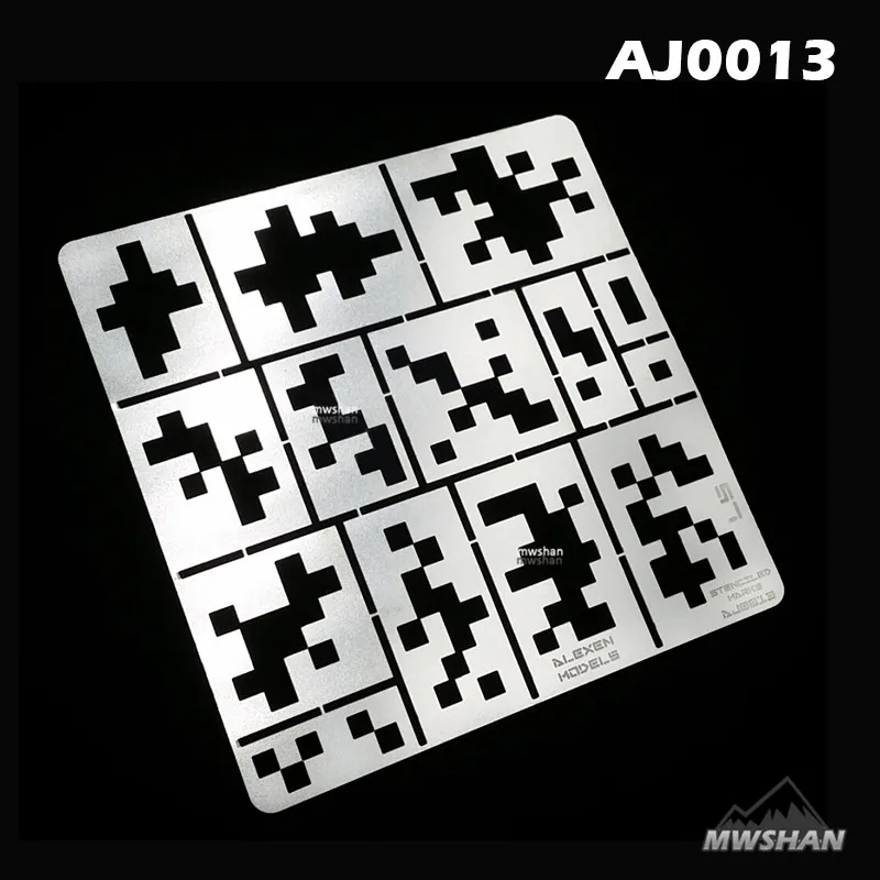 AJ0013 Modeling Digital camouflage Leakage Spray Board for Military Equipment Gunpla Hobby Craft Tools Accessory DIY Model Tools
AJ0013 Modeling Digital camouflage Leakage Spray Board for Military Equipment Gunpla Hobby Craft Tools Accessory DIY Model Tools