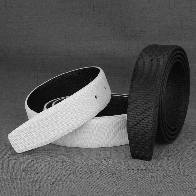 Fashion high quality only White belts for slide buckle 3.3cm genuine leather Waist Strap waist belt without buckle
Fashion high quality only White belts for slide buckle 3.3cm genuine leather Waist Strap waist belt without buckle