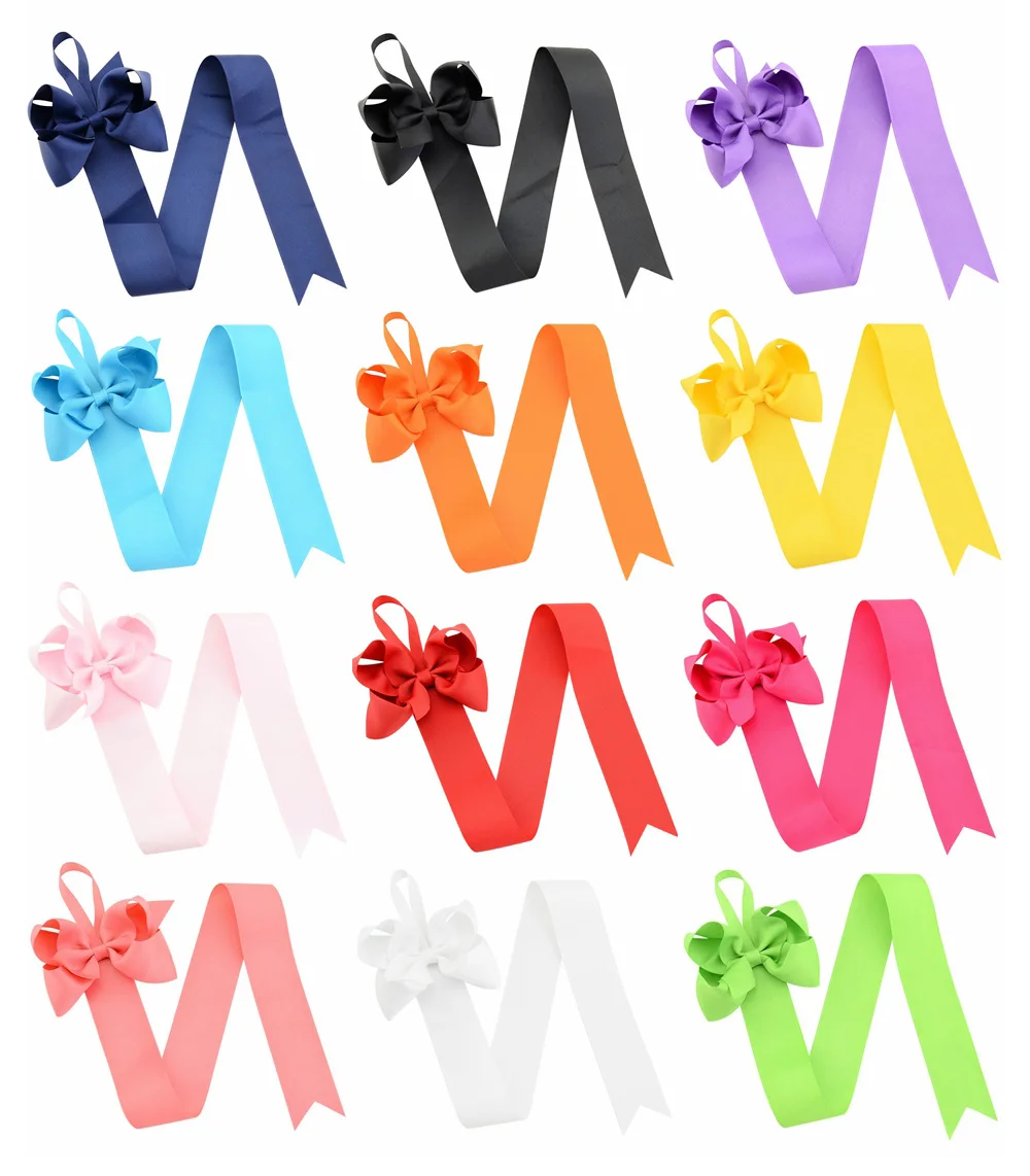12pcs/lot 26 inch Girls Solid Color Hair Grosgrain Ribbon Bow Holder Handmade Barrette Holder Princcess's Hair Accessories 771
12pcs/lot 26 inch Girls Solid Color Hair Grosgrain Ribbon Bow Holder Handmade Barrette Holder Princcess's Hair Accessories 771