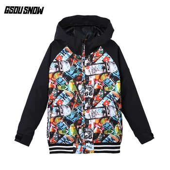 2019 GSOU SNOW Boys Ski Jacket Snowboard Clothing Windproof Waterproof Thermal Skiing Coat Outdoor Sport Wear Kids Children Coat
2019 GSOU SNOW Boys Ski Jacket Snowboard Clothing Windproof Waterproof Thermal Skiing Coat Outdoor Sport Wear Kids Children Coat