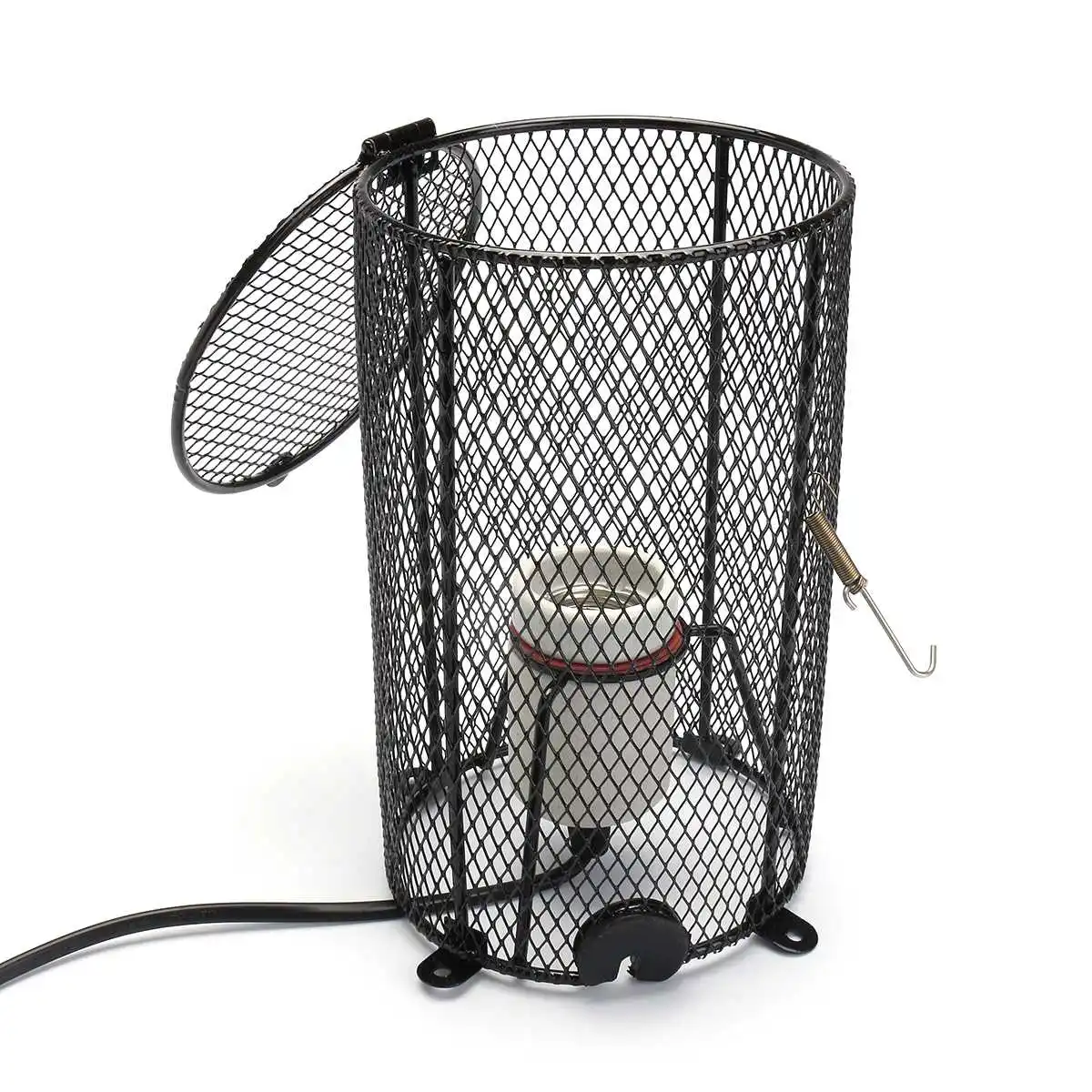 Reptile Lamp Holder Heating Light Ceramic E27 Clamp Reflector Cylinder Black Tortoise Terrariums Amphibian Snake Chicken Brooder
Reptile Lamp Holder Heating Light Ceramic E27 Clamp Reflector Cylinder Black Tortoise Terrariums Amphibian Snake Chicken Brooder